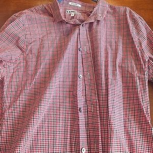 Express botton up slim fit size XL